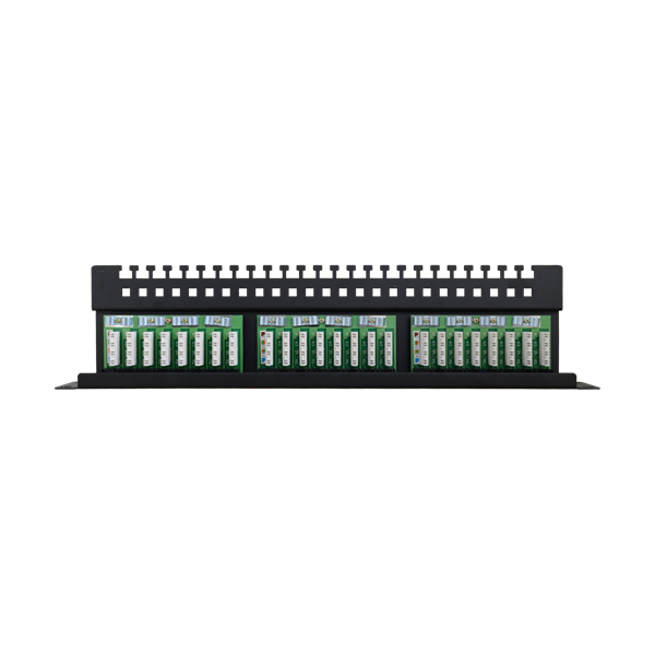 Pulsar RP-U24V6, Patch panel 1HE 24 ports UTP Cat5/6