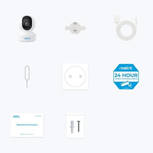 Reolink E340 8 Megapixel 4K Dual WiFi Band PTZ camera, 3x optische zoom