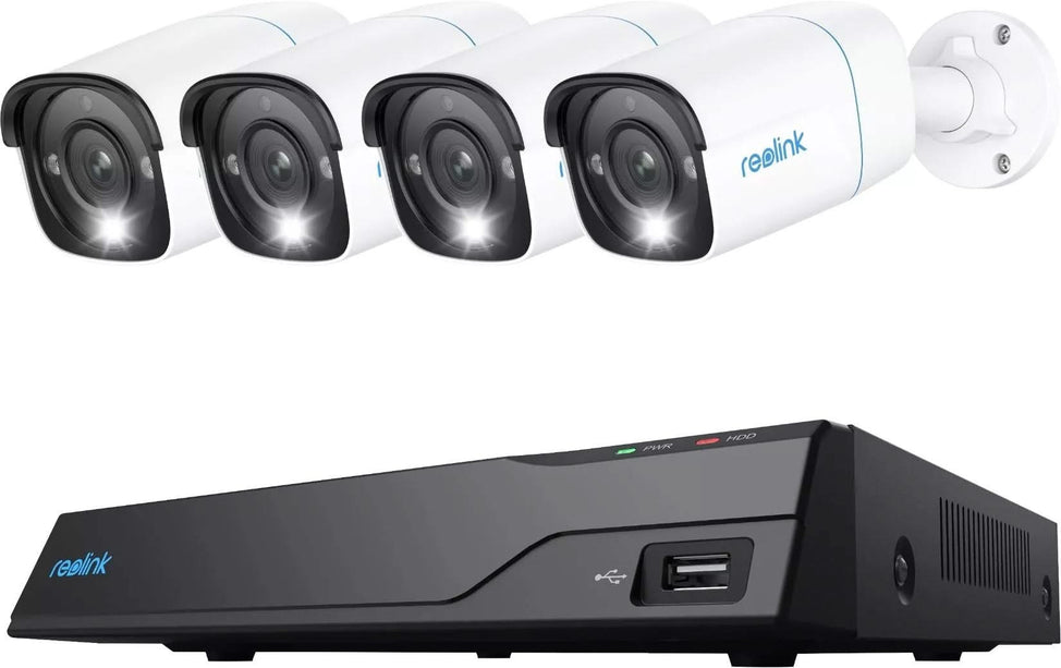 Reolink NVS8-8MB4, Beveiligingsset, 8MP 4K, PoE en slimme detectie
