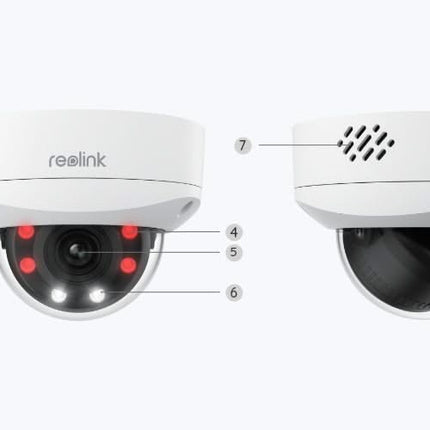 Reolink P437, Smart 4K PoE Camera met 5X Optical Zoom