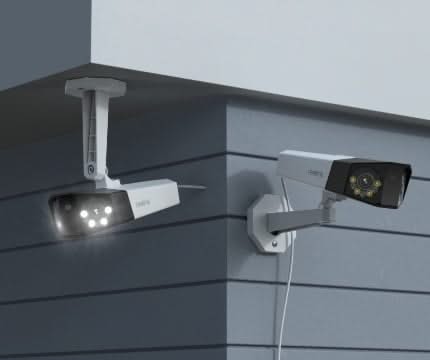 Reolink P750, 16MP Dual-Lens 4K Beveiligingscamera met 180° panoramisch zicht en PoE