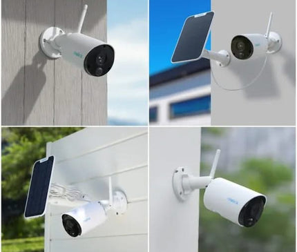 Reolink Reolink B320 avec panneau solaire, caméra extérieure 3MP WiFi sur batterie