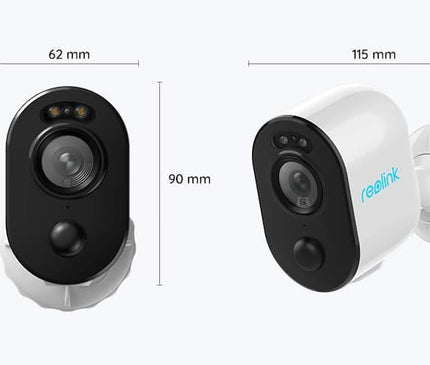 Reolink Reolink B330, 5MP Drahtlose Akku-Kamera mit Schreckenslicht