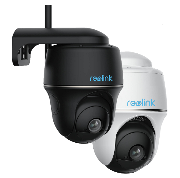 Reolink B430 5mp, wireless Pan & Tilt Dual WiFi camera on battery (rechargeable) black