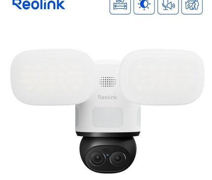 Reolink Reolink F850W, 8MP 4K WiFi 6, Dual-Lens PTZ 360graden en panoramisch zicht