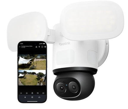 Reolink Reolink F850W, 8MP 4K WiFi 6, Dual-Lens PTZ 360graden en panoramisch zicht