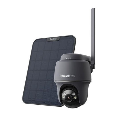 Reolink Reolink G440-W plus Solar Black , 4G LTE 8MP 4K Schwenk-Neige-Batteriekamera mit intelligenter Erkennung