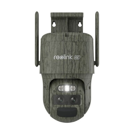 Reolink Reolink G770-C, caméra 4K 8MP à double objectif, 4G PT avec panneau solaire