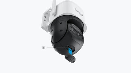 Reolink Reolink G770-W, 4G LTE 8MP 4K Dual-lens camera with auto-zoom tracking