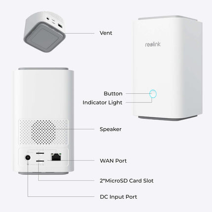 Reolink Reolink Home Hub1, wireless security hub with Multi-Device Management
