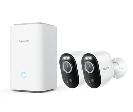 Reolink Reolink Home Hub1 with 2x Reolink B350 8MP cameras and 2x solar panel, 1x 128GB Sd card