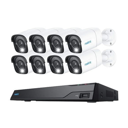 Reolink Reolink NVS16-12MB8, 12MP PoE Camera Set with 24/7 Recording