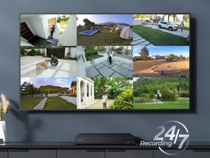 Reolink Reolink NVS16-12MB8, 12MP PoE Camera Set with 24/7 Recording