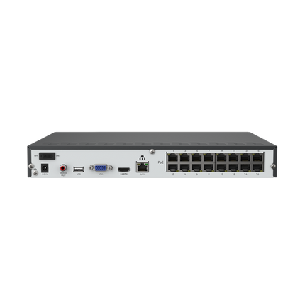 Reolink Reolink NVS16-12MD8, intelligentes 12MP PoE 16 Kanal Sicherheitsset mit Farb-Nachtsicht
