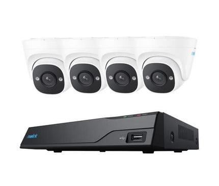 Reolink Reolink NVS8-5MD4, Kit de sécurité 2TB, 5MP, PoE et détection intelligente avec 4x caméra Turret