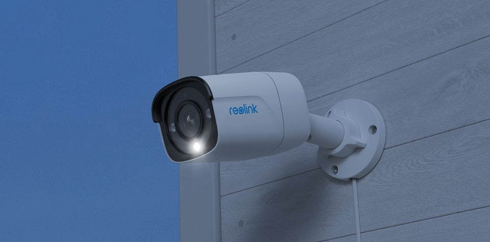 Reolink P340, caméra bullet PoE 12MP intelligente avec vision nocturne couleur spotlight