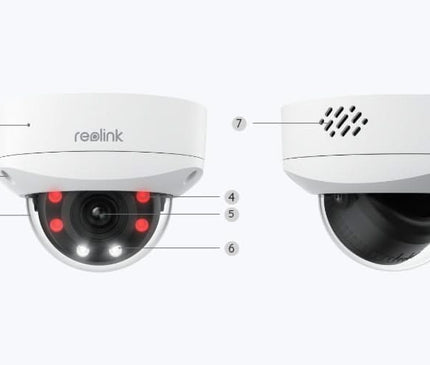 Reolink Reolink P437, caméra PoE intelligente 4K avec zoom optique 5X