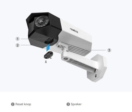 Reolink Reolink P730, 4K Dual-lens camera with 180° viewing angle with PoE