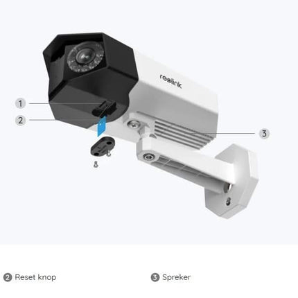 Reolink Reolink P730, 4K Dual-lens camera with 180° viewing angle with PoE