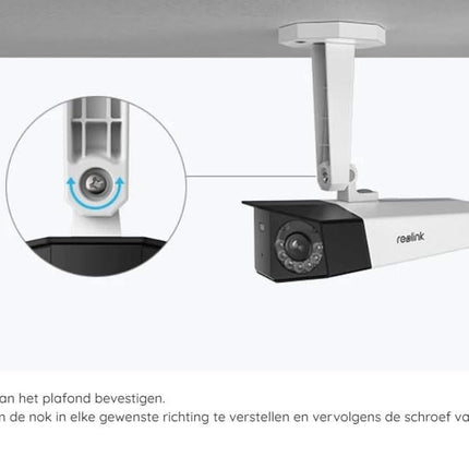 Reolink Reolink P730, 4K Dual-lens camera with 180° viewing angle with PoE