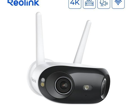 Reolink W740, caméra de sécurité Wi-Fi à double objectif 4K/8 MP avec angle de vision de 180 degrés