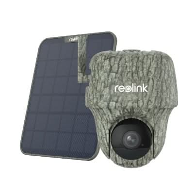 Reolink Wildlife 4K camera G450 + Panneau solaire 4G LTE