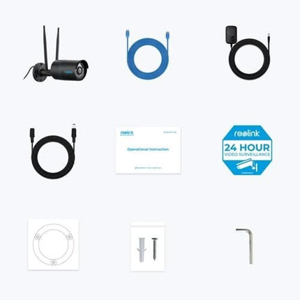 Reolink W320 Zwart, 5Mp Dual Band Wifi Slimme detectie