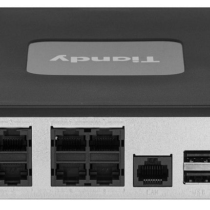 Tiandy TC-R3110, Network Video Recorder, HDMI, 8x PoE, Max 6MP, Spark Series