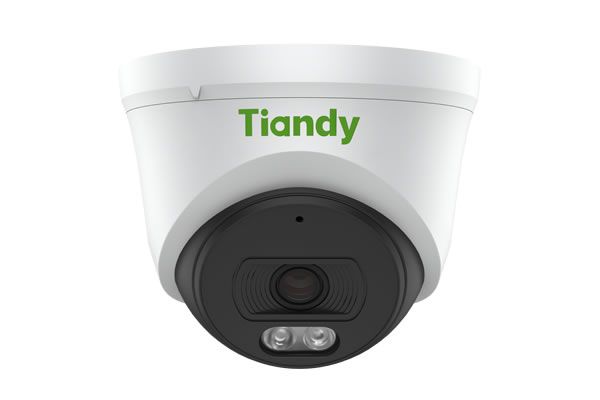 Tiandy Tiandy TC-C34XN, 4MP 2.8mm, Turret camera, Fixed Color Maker, PoE, White