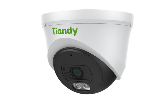 Tiandy Tiandy TC-C34XN, 4MP 2.8mm, Turret camera, Fixed Color Maker, PoE, White