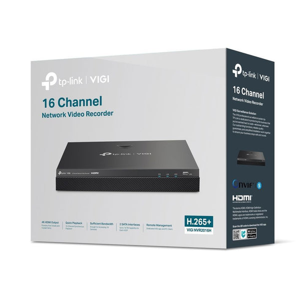 TP-Link VIGI NVR2016H - 16-Kanal-NVR