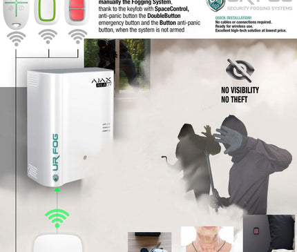 URFOG URFOG FPU03ESM800A Mistmachine Ajax Ready tot 800m3