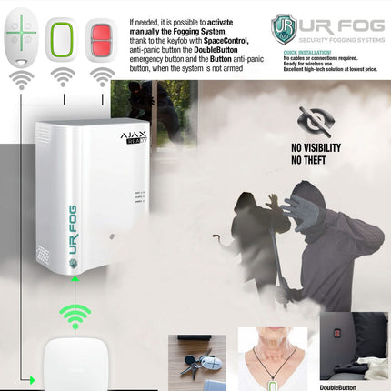 URFOG URFOG FPU03ESM800A Nebelmaschine Ajax Ready bis zu 800m3