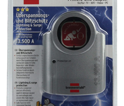 Valueline Valueline Überspannungsgeschützte Steckdose 1-Wege - geerdet