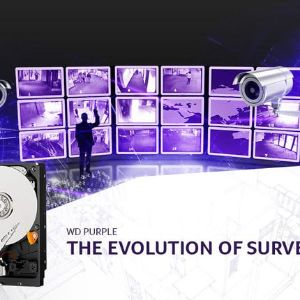 Western Digital Purple Harddisk voor camerasysteem