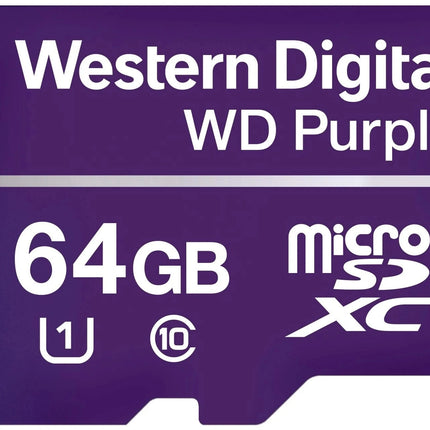 Western Digital Purple MicroSD Videosurveillance