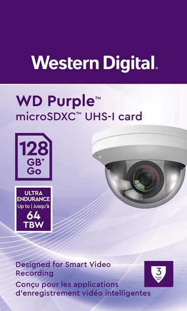 Western Digital Purple MicroSD Video Surveillance